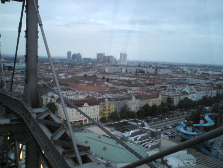 pohľad z Riesenrad-u, nádhera